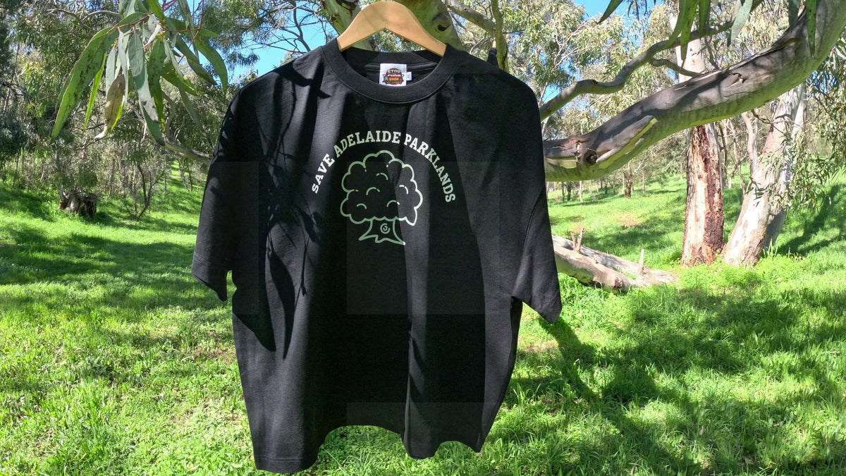 Save Adelaide Parklands  Cotton Boxy T-Shirt