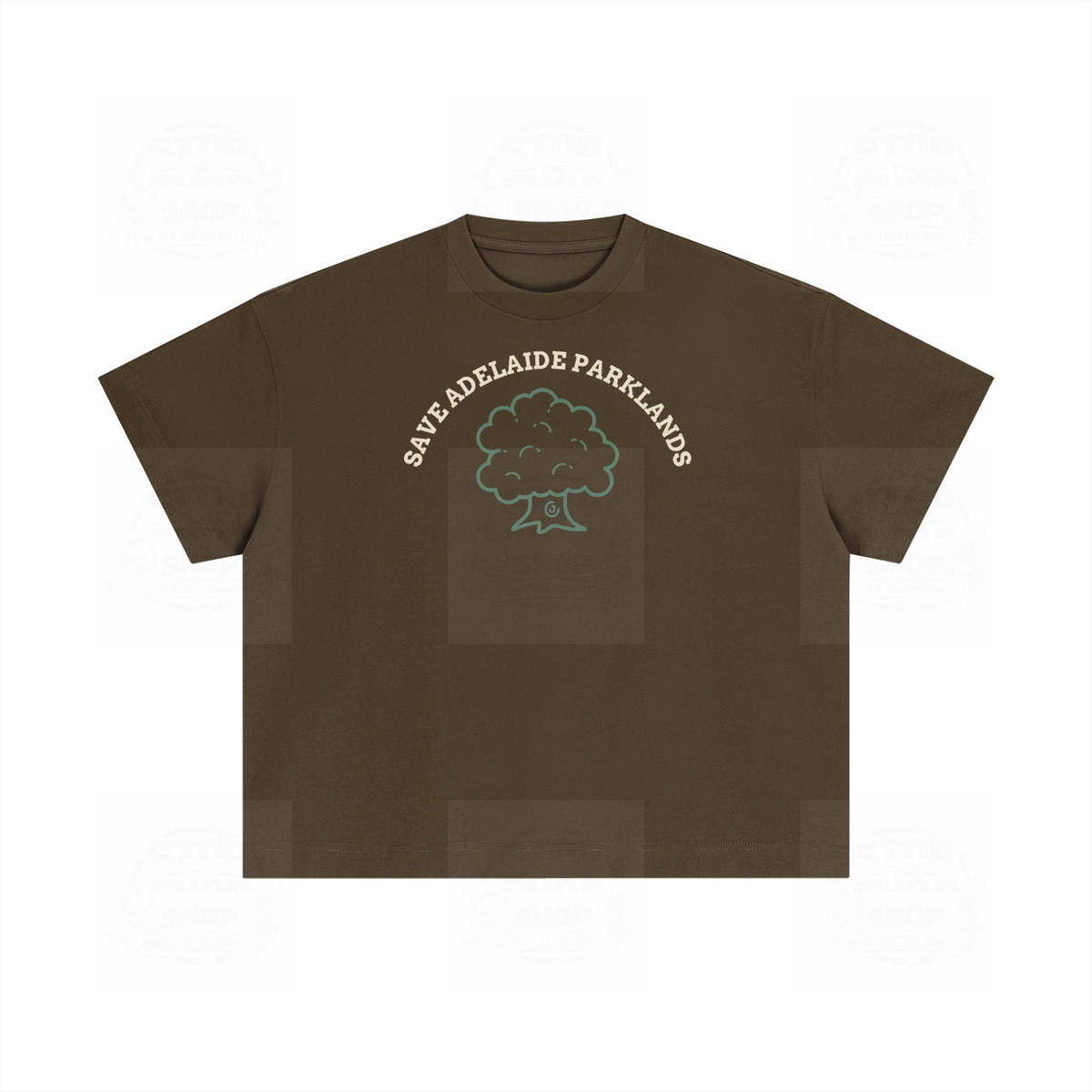 Save Adelaide Parklands  Cotton Boxy T-Shirt