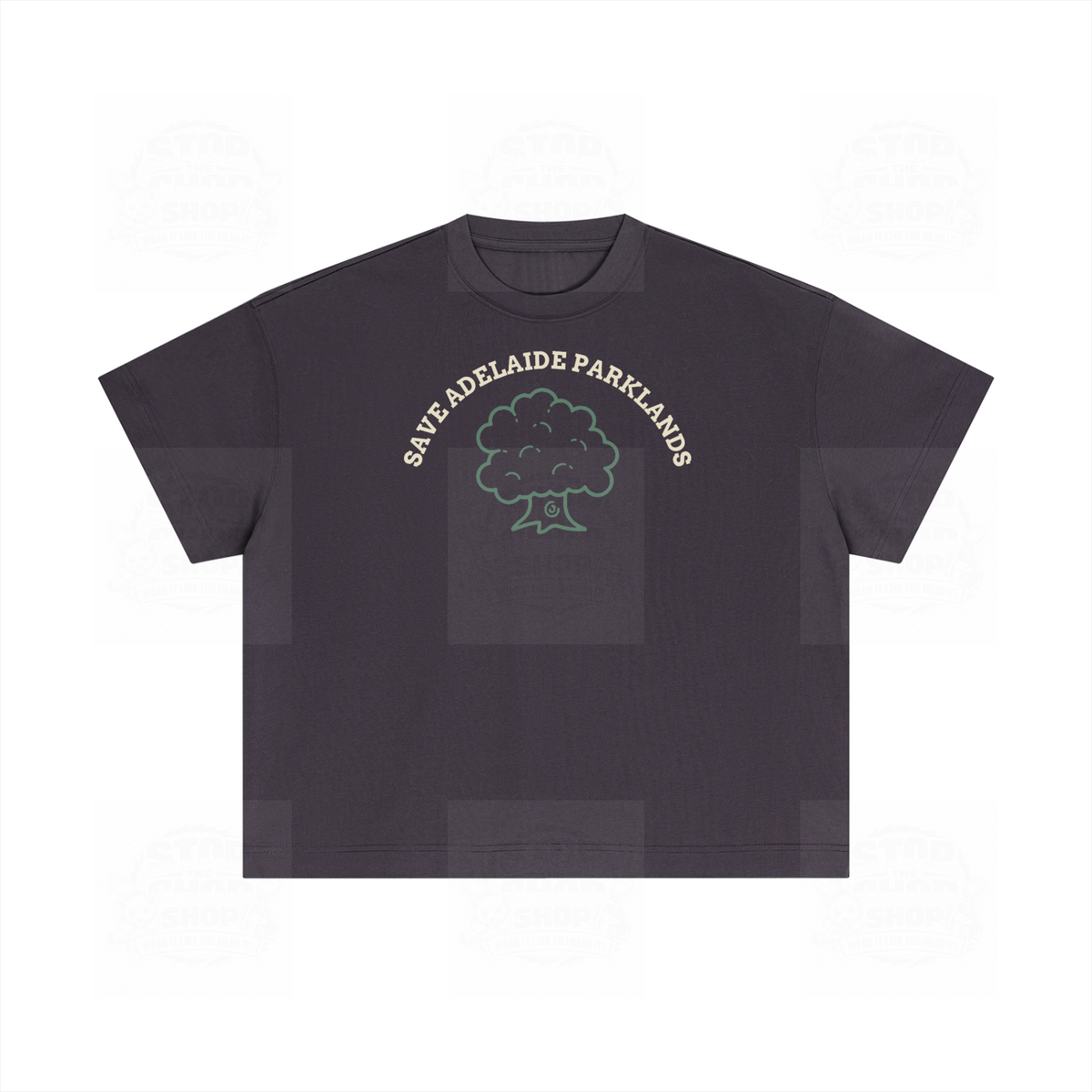Save Adelaide Parklands  Cotton Boxy T-Shirt