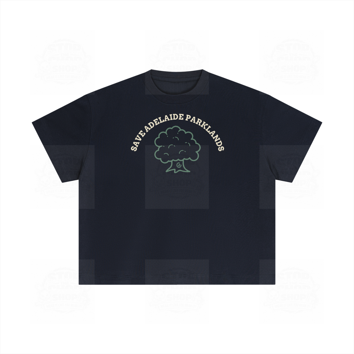 Save Adelaide Parklands  Cotton Boxy T-Shirt