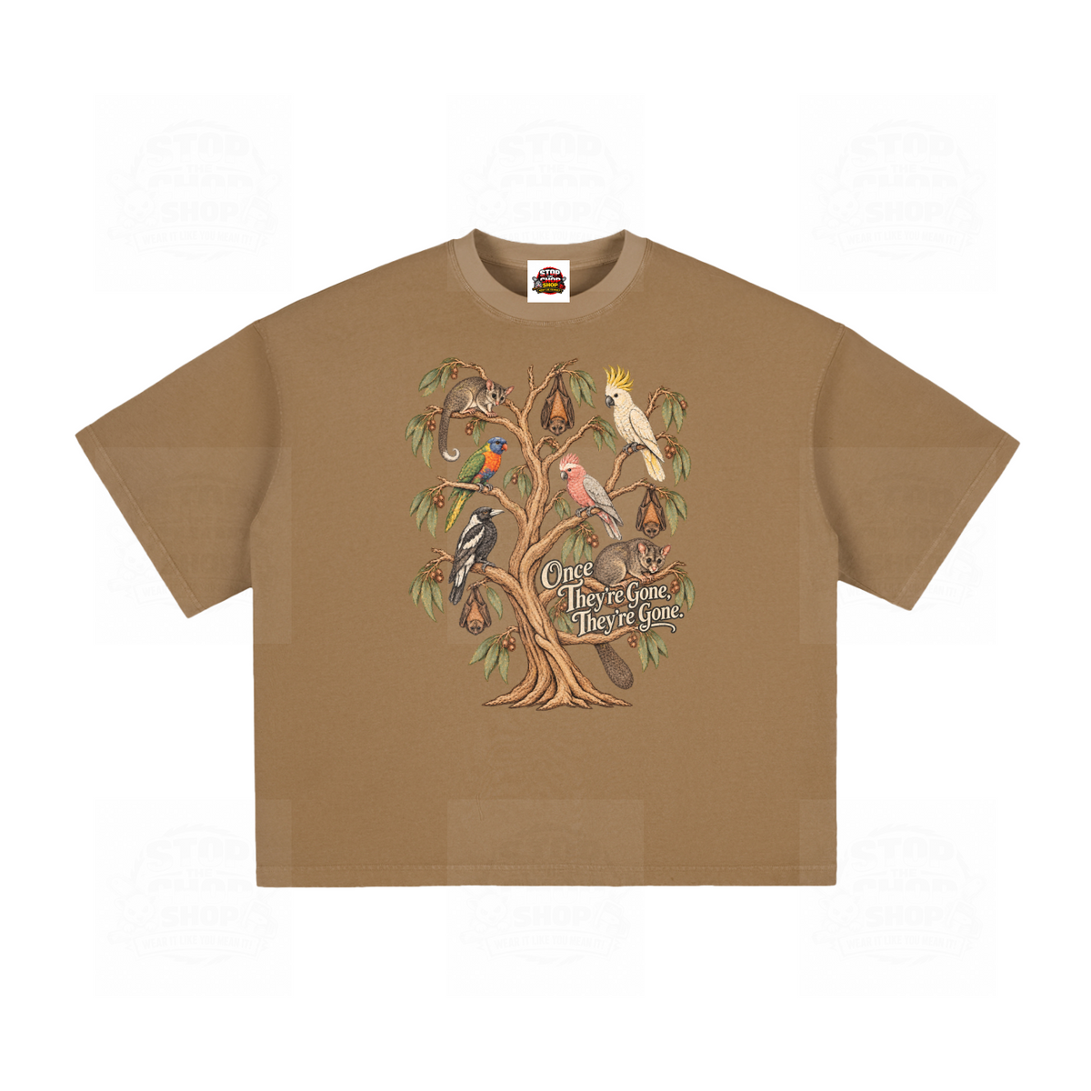 Once They're Gone - Vintage Washed Boxy T-Shirt
