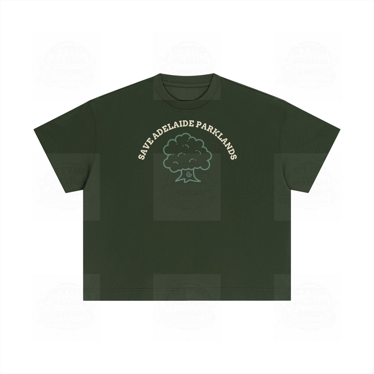 Save Adelaide Parklands  Cotton Boxy T-Shirt