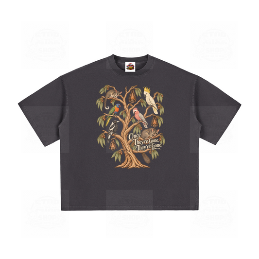 Once They're Gone - Vintage Washed Boxy T-Shirt
