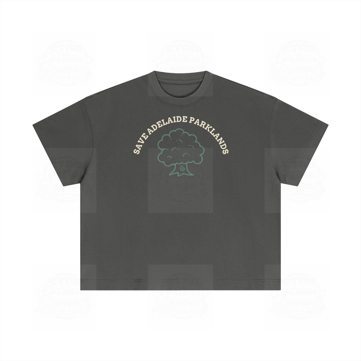 Save Adelaide Parklands  Cotton Boxy T-Shirt