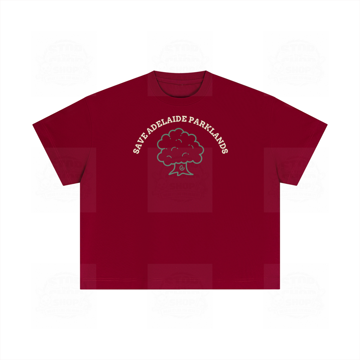Save Adelaide Parklands  Cotton Boxy T-Shirt