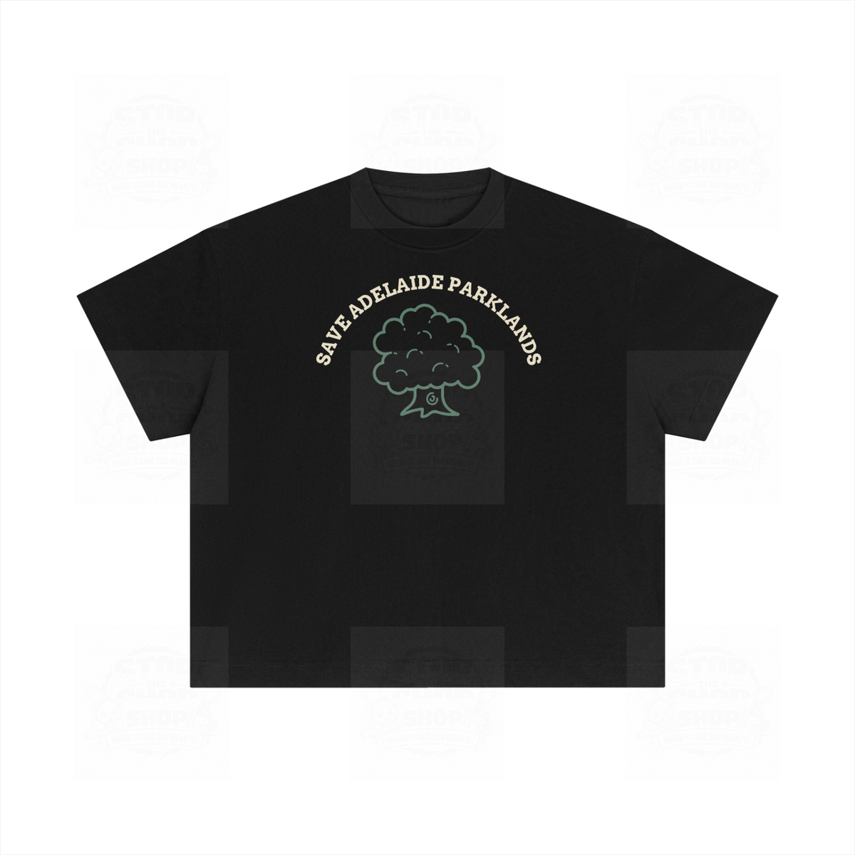 Save Adelaide Parklands  Cotton Boxy T-Shirt